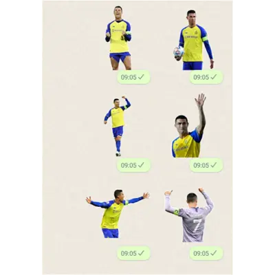 Ronaldo Al-Nassr Stickers android App screenshot 2